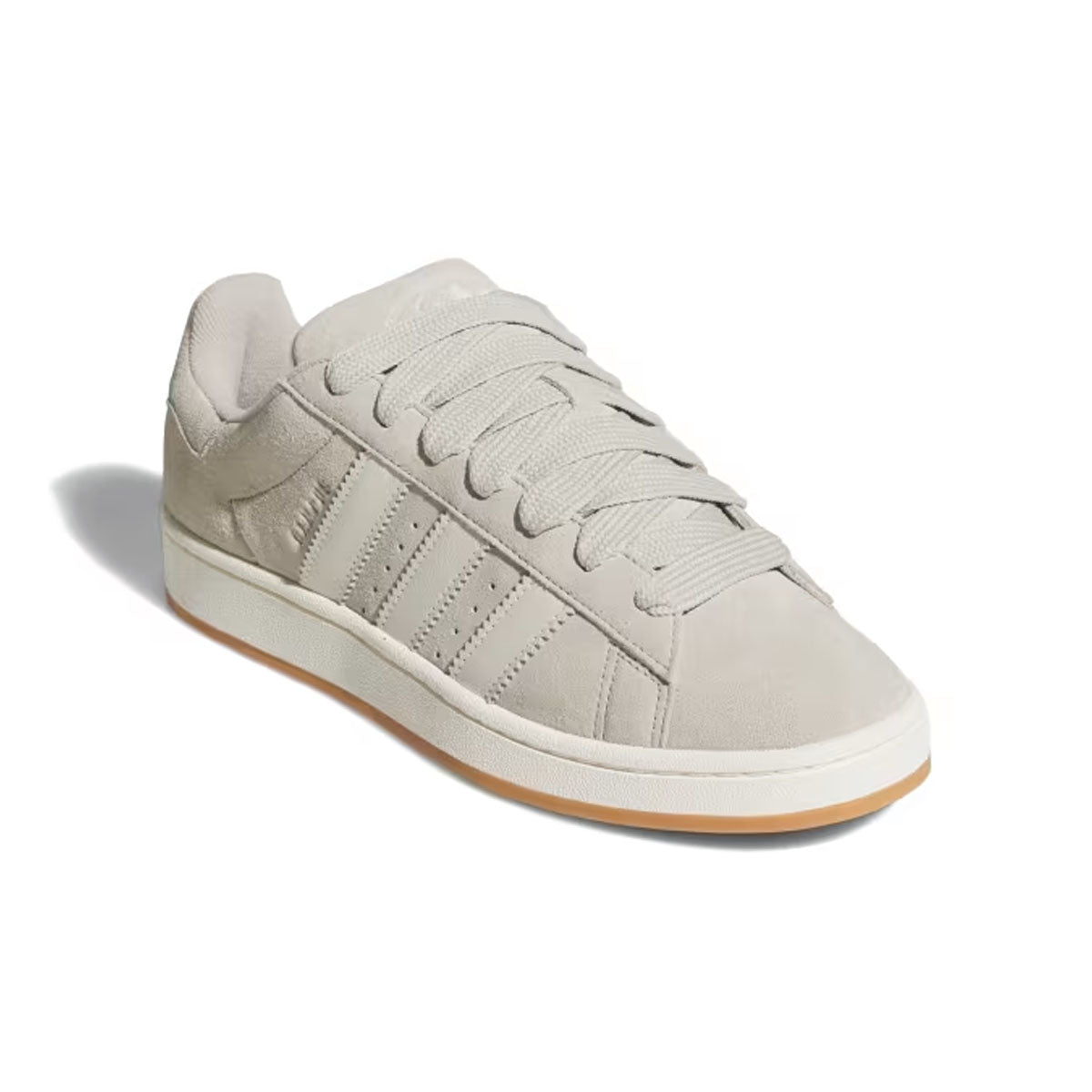 Vintage 00s Campus Wonder Beige Off White Sneakers - Retro Y2K Style Shoes for Casual Wear & Street Fashion