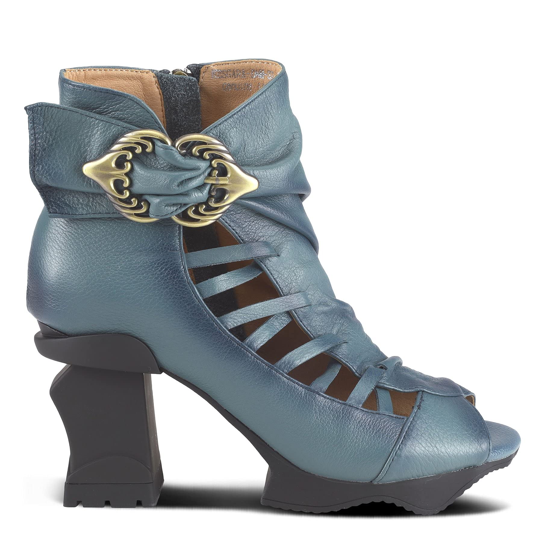 Spring Step L`Artiste Women's Nesgara Ankle Booties - Comfortable Low Heel Shooties for Casual Wear, Office & Date Night Outfits