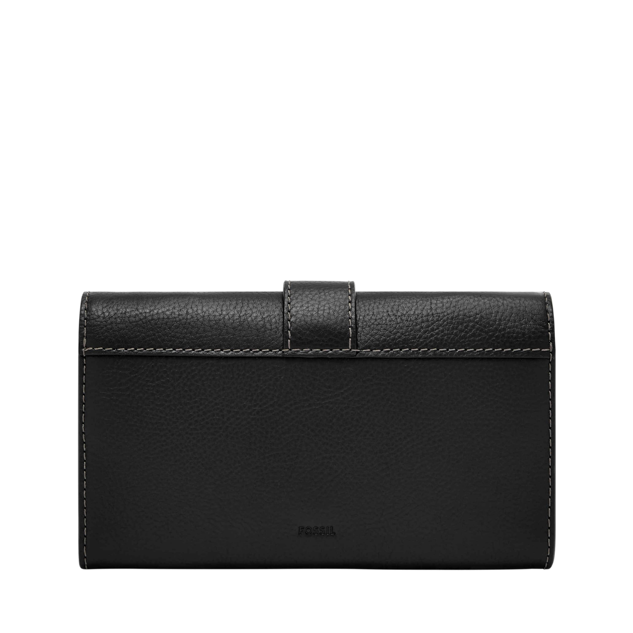Fossil Harwell Genuine Leather Wallet Crossbody Bag for Women - Stylish RFID-Blocking Purse for Everyday Use, Travel & Shopping