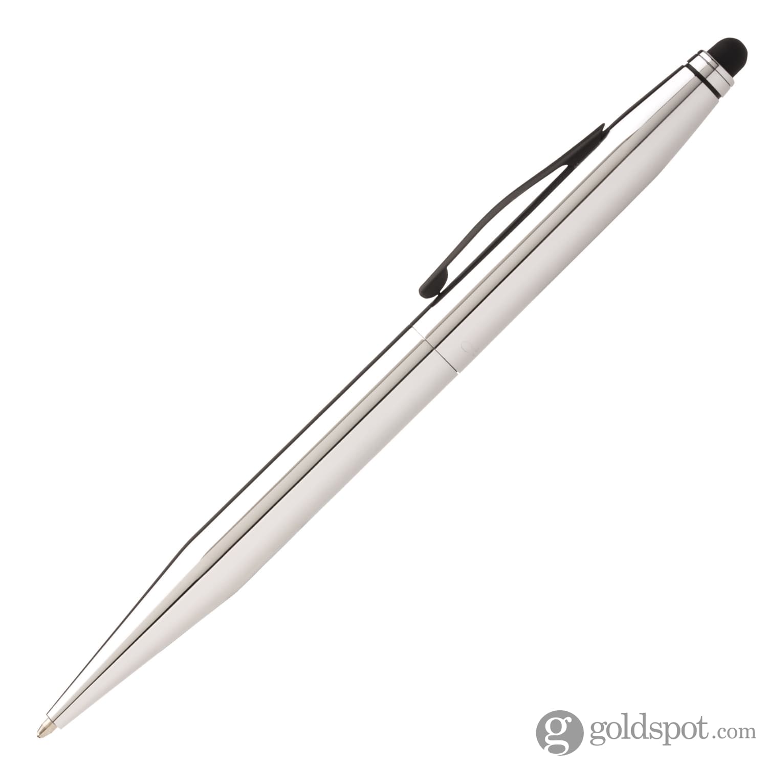 Cross Tech 2 Ballpoint Pen with Touch Screen Stylus - Chrome Finish for Smooth Writing & Digital Navigation - Perfect for Office, Note-Taking & Tablet Use