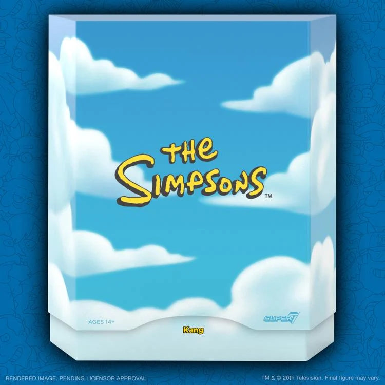The Simpsons ULTIMATES! Kang Action Figure - Collectible Toy for Fans, Display & Home Decor