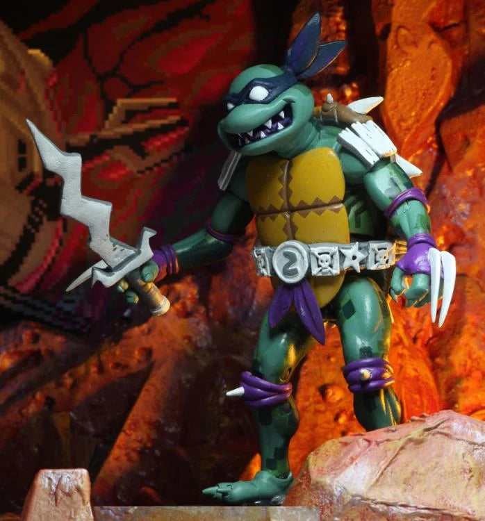 Teenage Mutant Ninja Turtles: Turtles in Time Action Figure - Collectible TMNT Toy for Kids & Fans - Perfect for Playtime, Display & Nostalgic Gift Giving