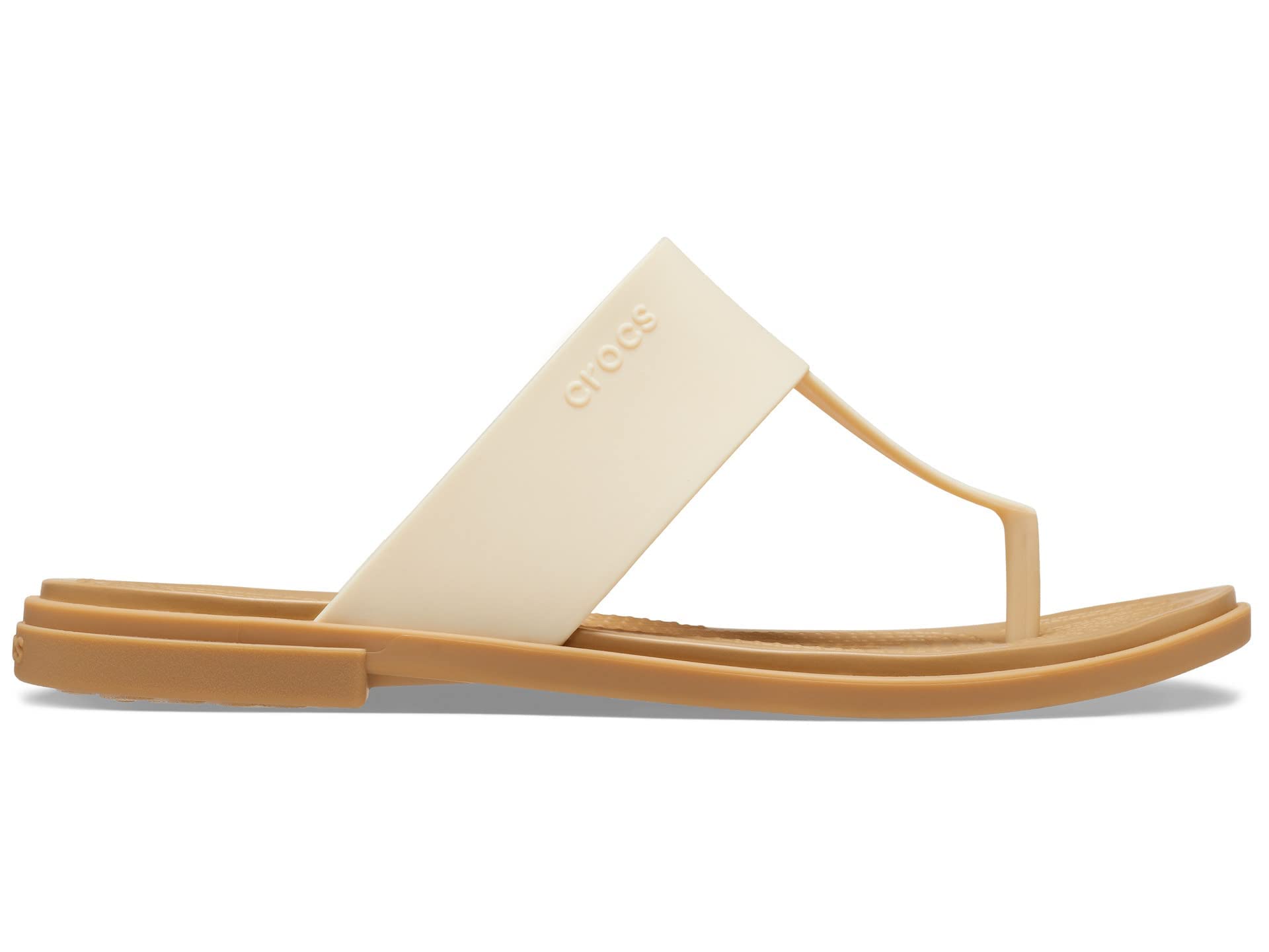 Crocs Women's Tulum Flip Flops - Comfortable Sandals for Beach, Pool & Summer | Lightweight & Waterproof Slip-On Shoes for Women