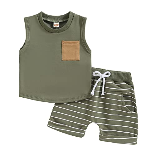 Sleeveless Army Green