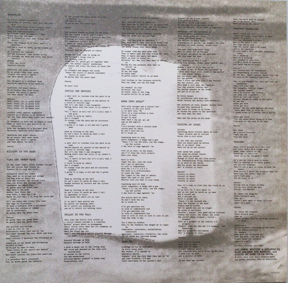 Rage Against The Machine XX LP Album (Reissue, Remastered, 180g Vinyl) - Near Mint (NM/M) Condition - Perfect for Vinyl Collectors & Music Enthusiasts