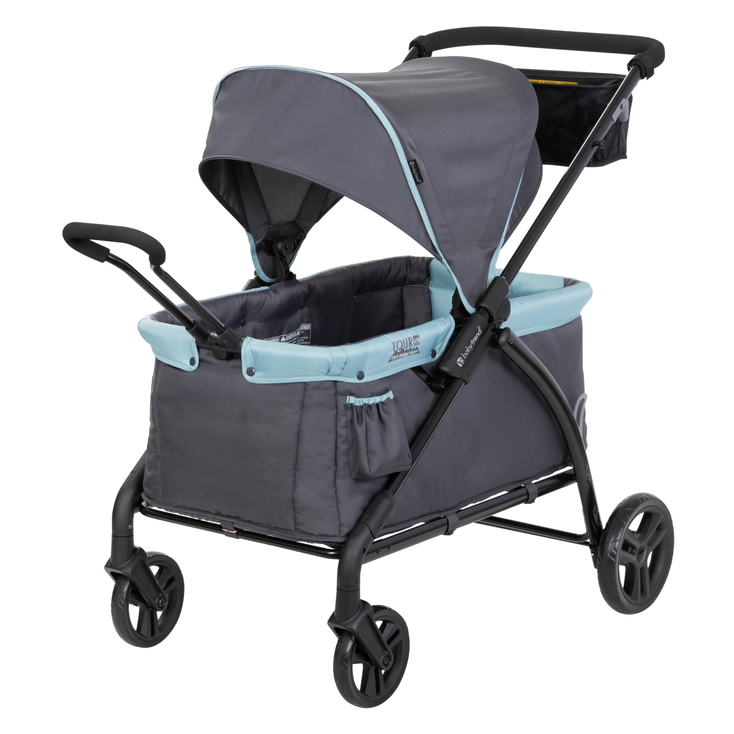 Baby Trend Expedition® LTE 2-in-1 Stroller Wagon - Convertible Stroller & Wagon for Kids, Lightweight & Durable, Desert Blue | Perfect for Park Outings, Beach Trips & Family Adventures