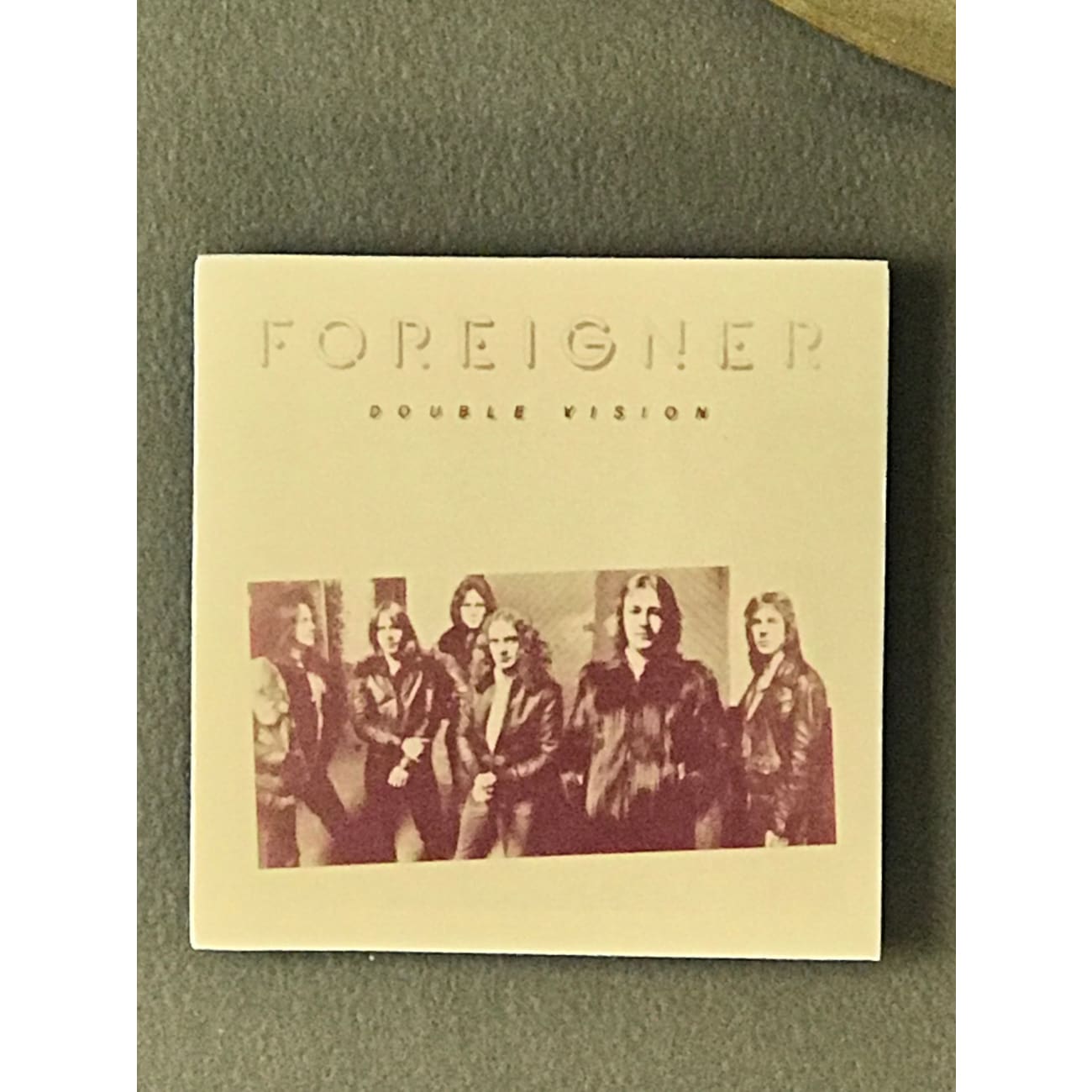 RIAA Gold Album Award - Double Vision Foreigner - Official Music Recognition Plaque for Display & Collectors