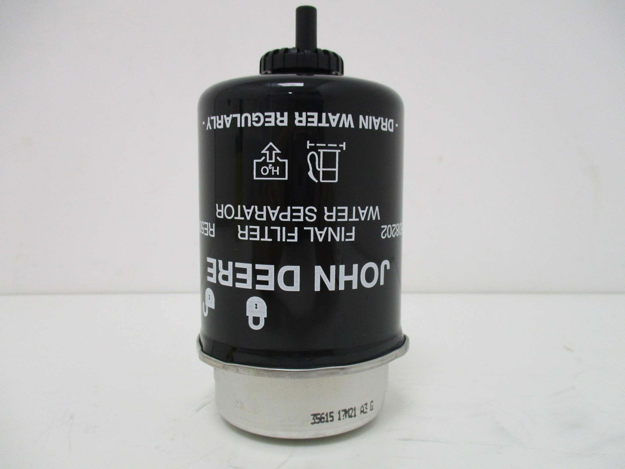 John Deere RE508202 Original Equipment Fuel Filter - Compatible with Tractors & Lawn Mowers for Optimal Engine Performance