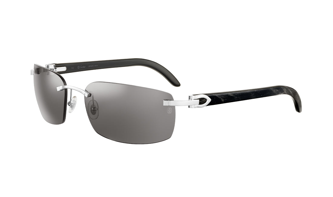Cartier 0046S Luxury Sunglasses for Women - UV Protection, Polarized Lenses, Fashionable Designer Shades for Driving, Beach & Outdoor Activities