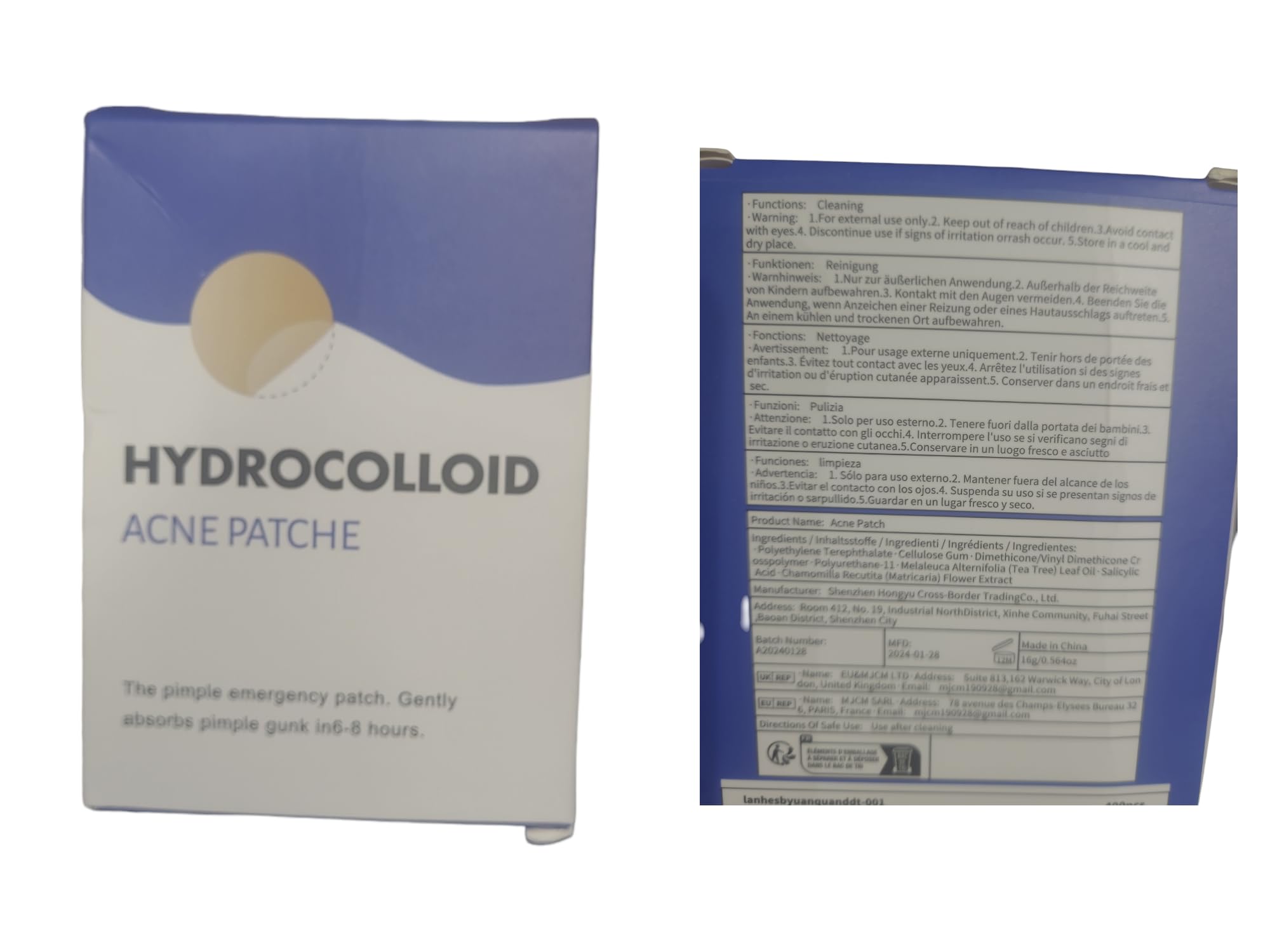 Hydrocolloid Acne Patches for Face - 400 Count Pimple Emergency Patches That Absorb Blemish Gunk in 6-8 Hours | Clear Invisible Spot Treatment for Overnight Acne Relief | Perfect for Travel, School & Daily Skincare Routine