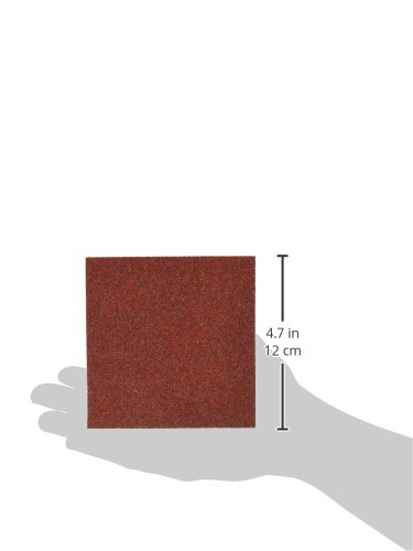 ALI INDUSTRIES 4075 4.5 Inch 60 Grit Sanding Sheets (5 Pack) - Perfect for Woodworking, Metal Polishing & DIY Home Projects