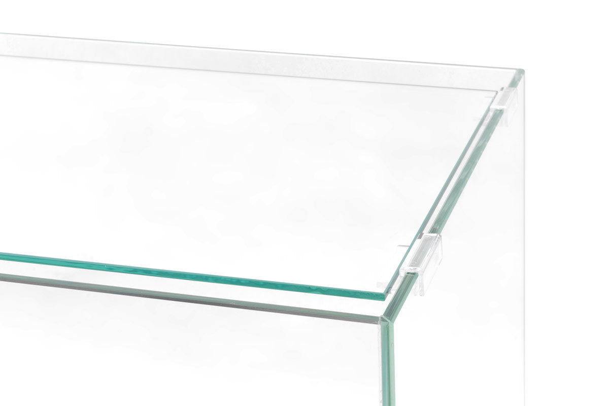 UNS Standard Tank Glass Lid with Clear Clips - Durable Aquarium Cover for Fish Tanks, Reptile Terrariums & Plant Terrariums | Perfect for Home, Office & Classroom Aquascaping