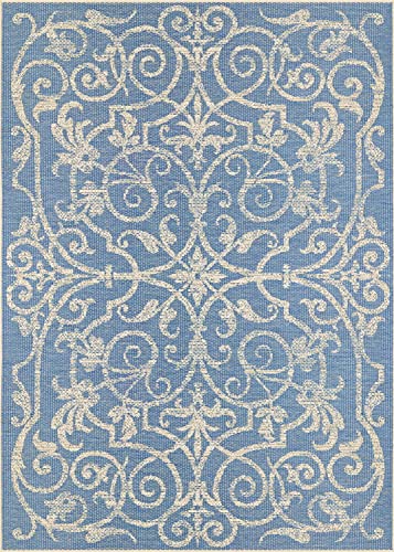 Ivory-sapphire Blue