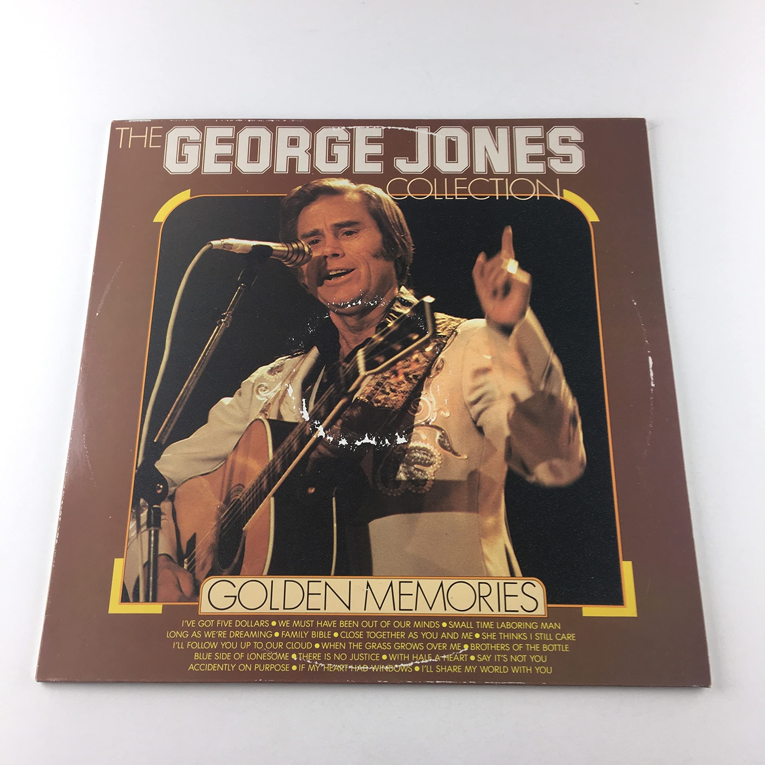 George Jones Collection - Classic Country Music Vinyl Records & CDs for Collectors and Fans - Perfect for Home Listening, Gifts, and Music Enthusiasts