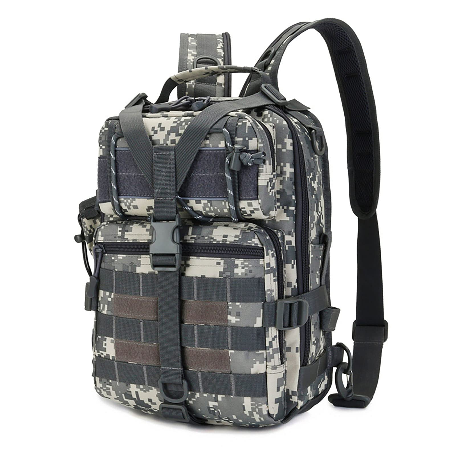 GNMGIZ Waterproof Fishing Tackle Backpack with Rod Holder - Durable Fishing Gear Storage Bag for Bass, Fly & Saltwater Fishing - Perfect for Outdoor, Camping & Boat Fishing Trips