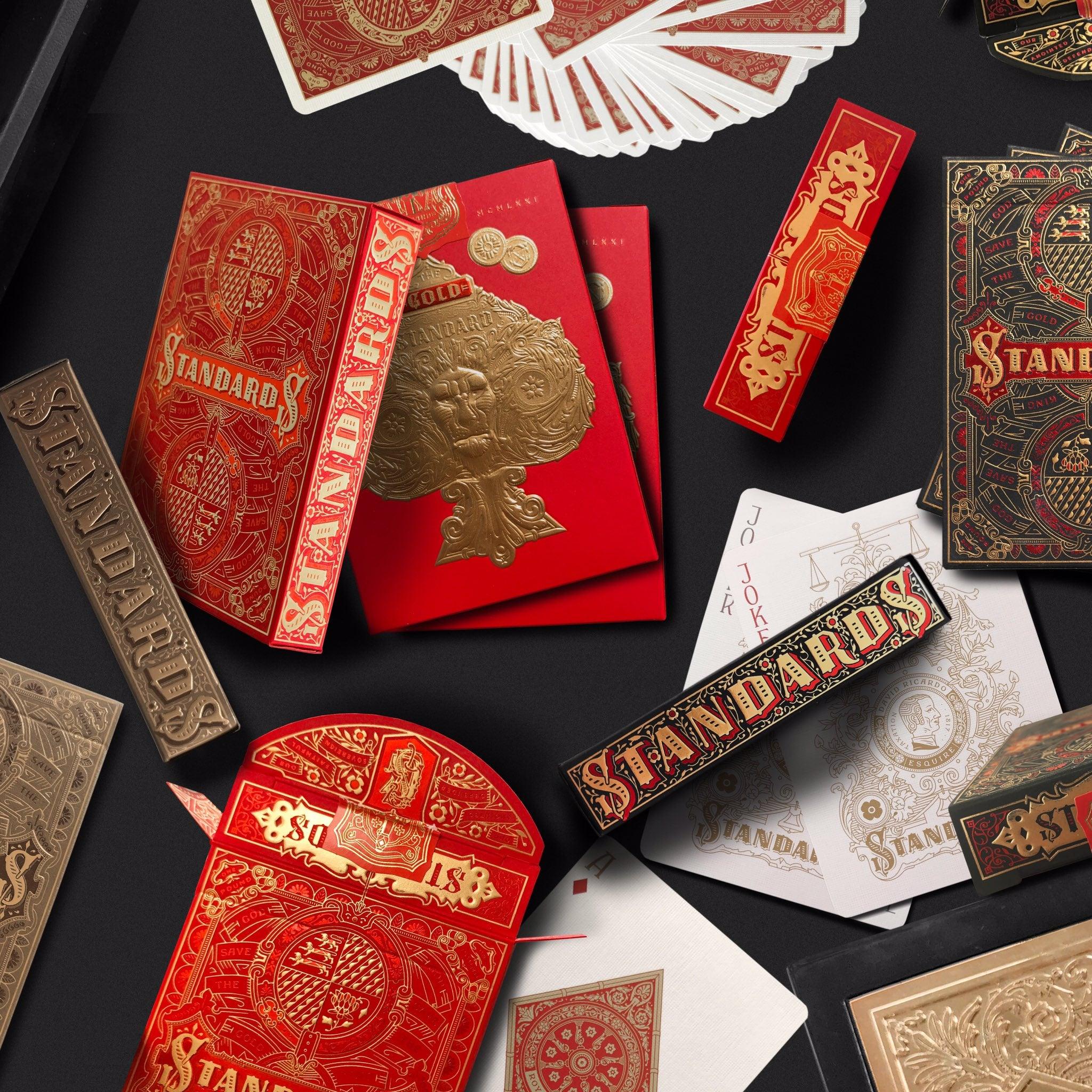 STANDARDS Black & Red Edition - Premium Quality for Home & Office Decor | Stylish & Durable Design for Modern Spaces