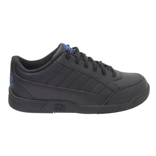 BSI Boys Sport #535 Black Bowling Shoes - Lightweight & Comfortable for Kids Bowling League & Tournament Play