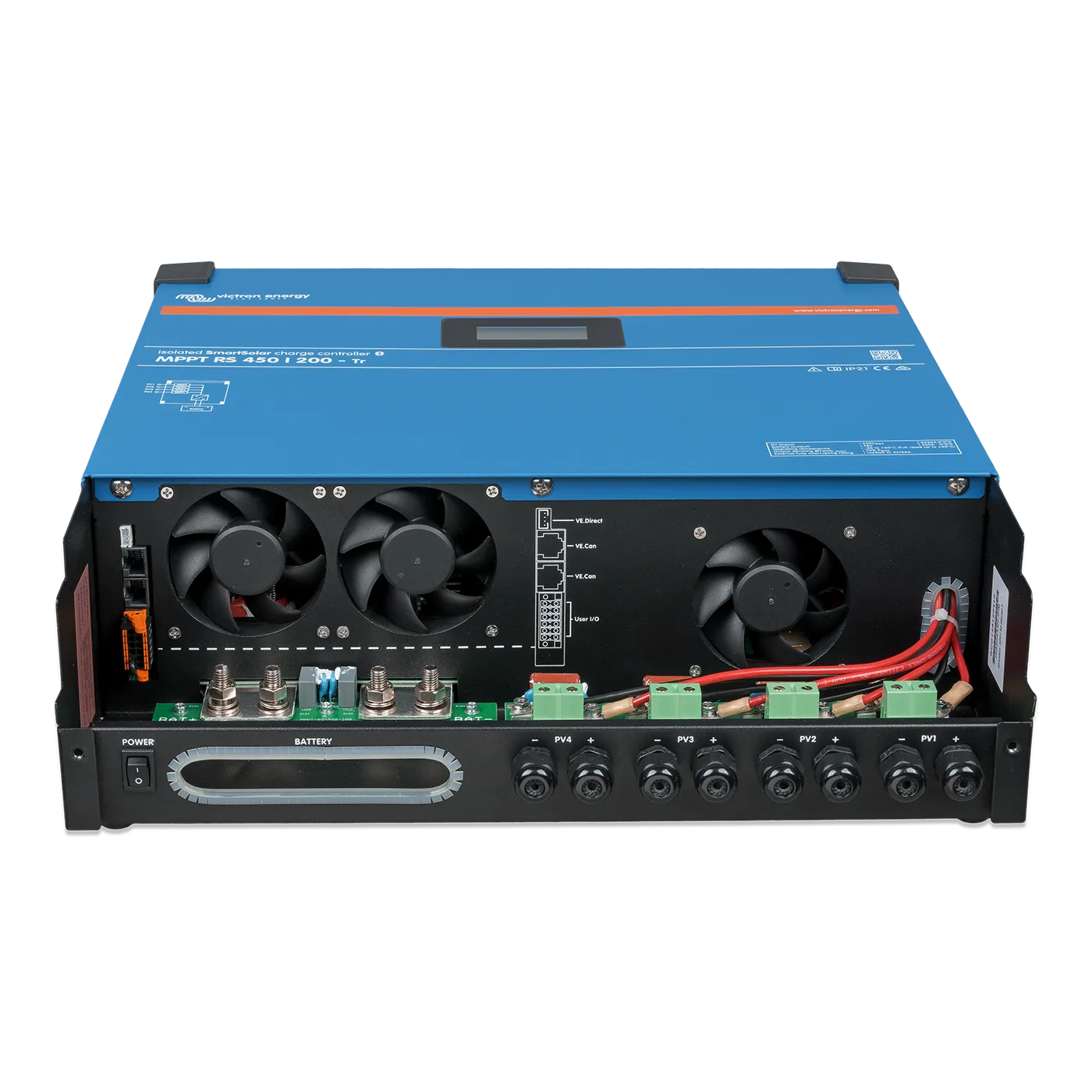 Victron SmartSolar MPPT RS 100V 30A Solar Charge Controller - High Efficiency Solar Panel Regulator for RV, Boat, Off-Grid Power Systems
