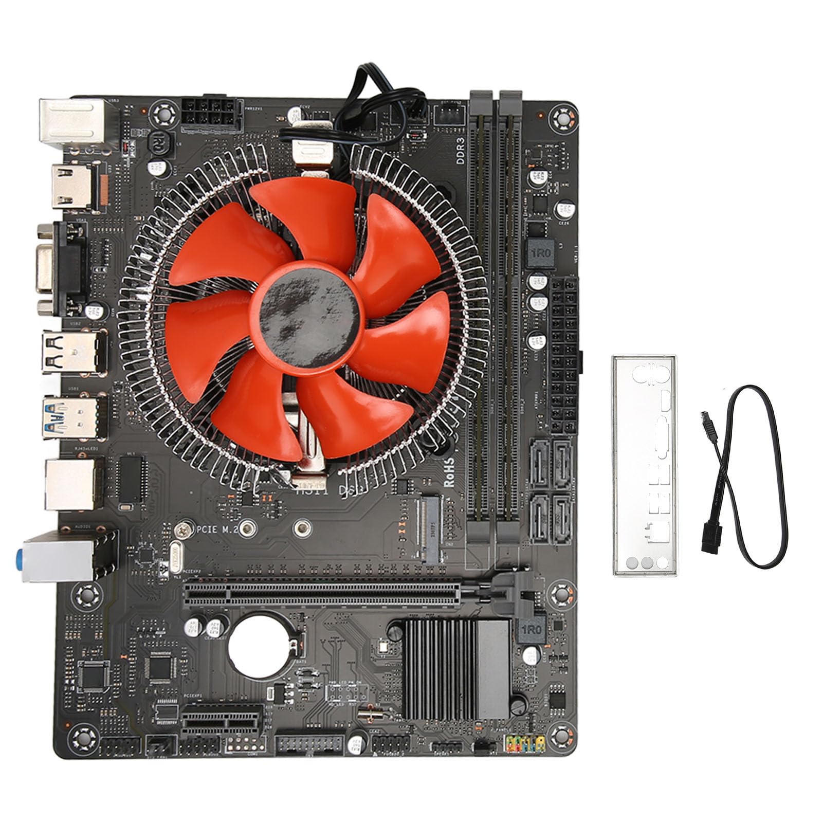 BROLEO Desktop Motherboard Kit with LGA 1151 Socket & PCIe X16 Slot - DIY Computer Build for Gaming, Home Office & Workstation PCs