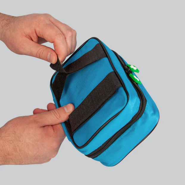 FANCM30 First Aid Kit for Cars - Soft Pack Emergency Medical Supplies for Motorists - Perfect for Road Trips, Travel & Vehicle Safety