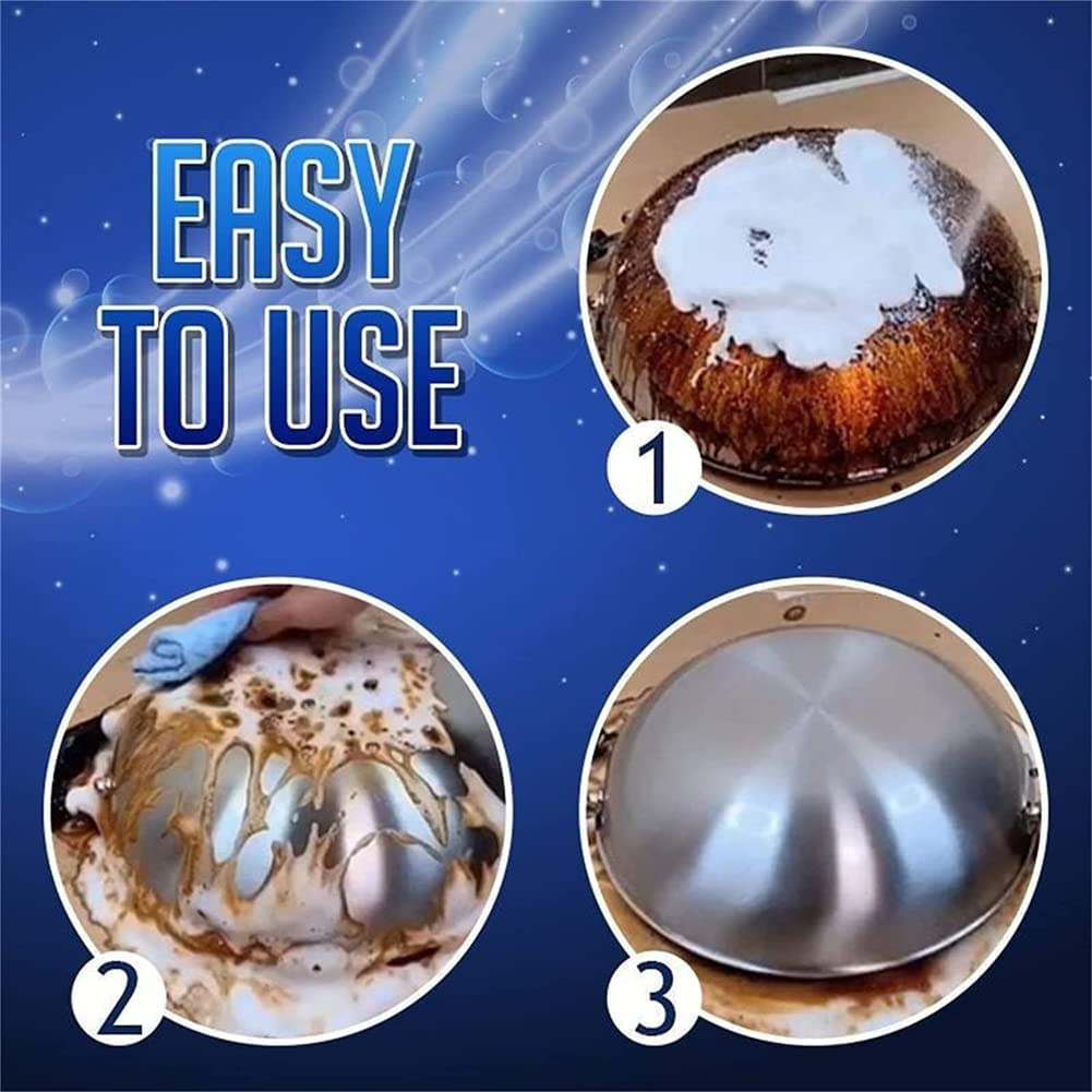 Foaming Heavy Duty Oil Stain Cleaner - Powerful All-Purpose Foam Cleaner for Stubborn Grease & Grime Removal (100ml, 1pc) | Ideal for Kitchen, Garage, Workshop & Industrial Use