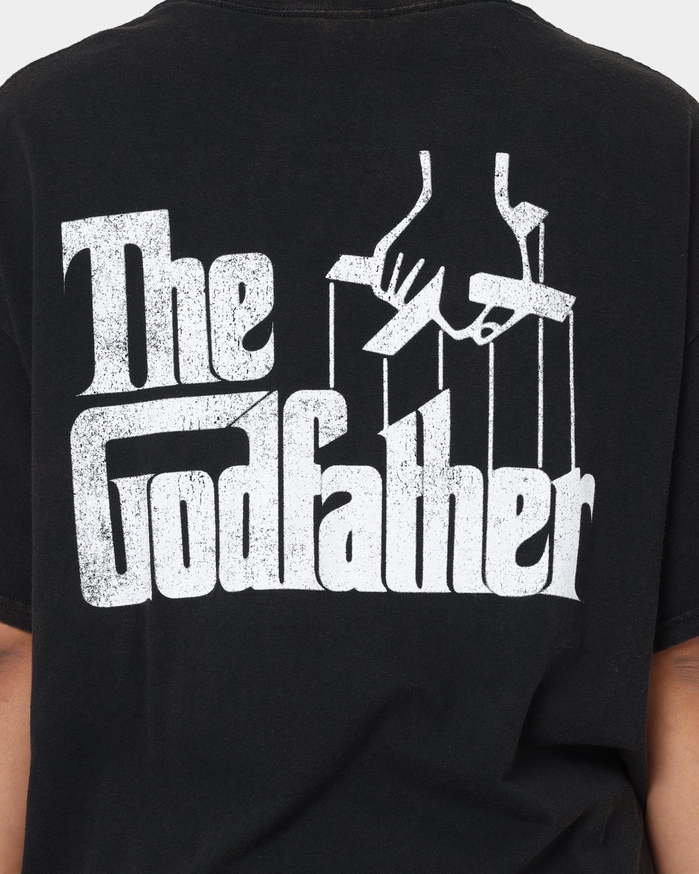 The Godfather Vintage T-Shirt - Black Wash Retro Graphic Tee - American Thrift - Perfect for Movie Fans, Casual Wear & Vintage Style Outfits