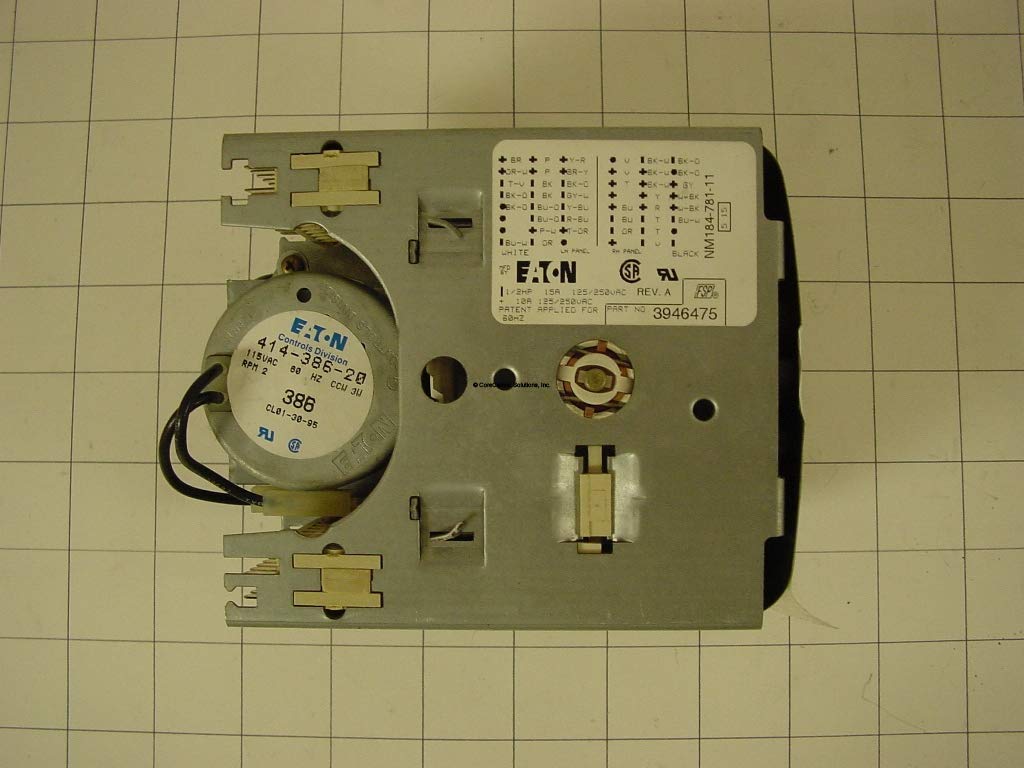 CoreCentric Remanufactured Washing Machine Timer 388296 - Compatible with Whirlpool Washers - Perfect for DIY Laundry Room Repairs & Appliance Maintenance