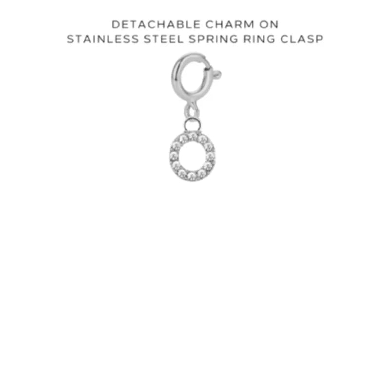 Initial, Number & Assorted Charms with Detachable Clasp - Personalized Jewelry for Necklaces & Bracelets - Perfect for Gifts & DIY Crafting - $8.00
