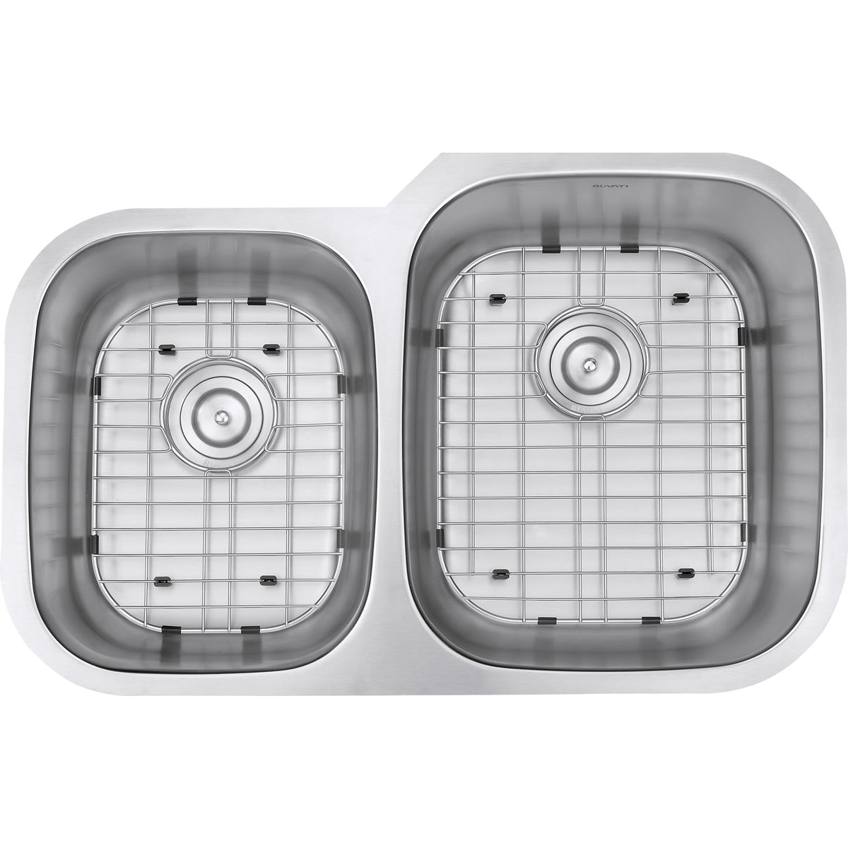 32 Inch Undermount Double Bowl 16 Gauge Stainless Steel Kitchen Sink - Durable & Stylish for Modern Kitchens, Perfect for Cooking & Cleaning