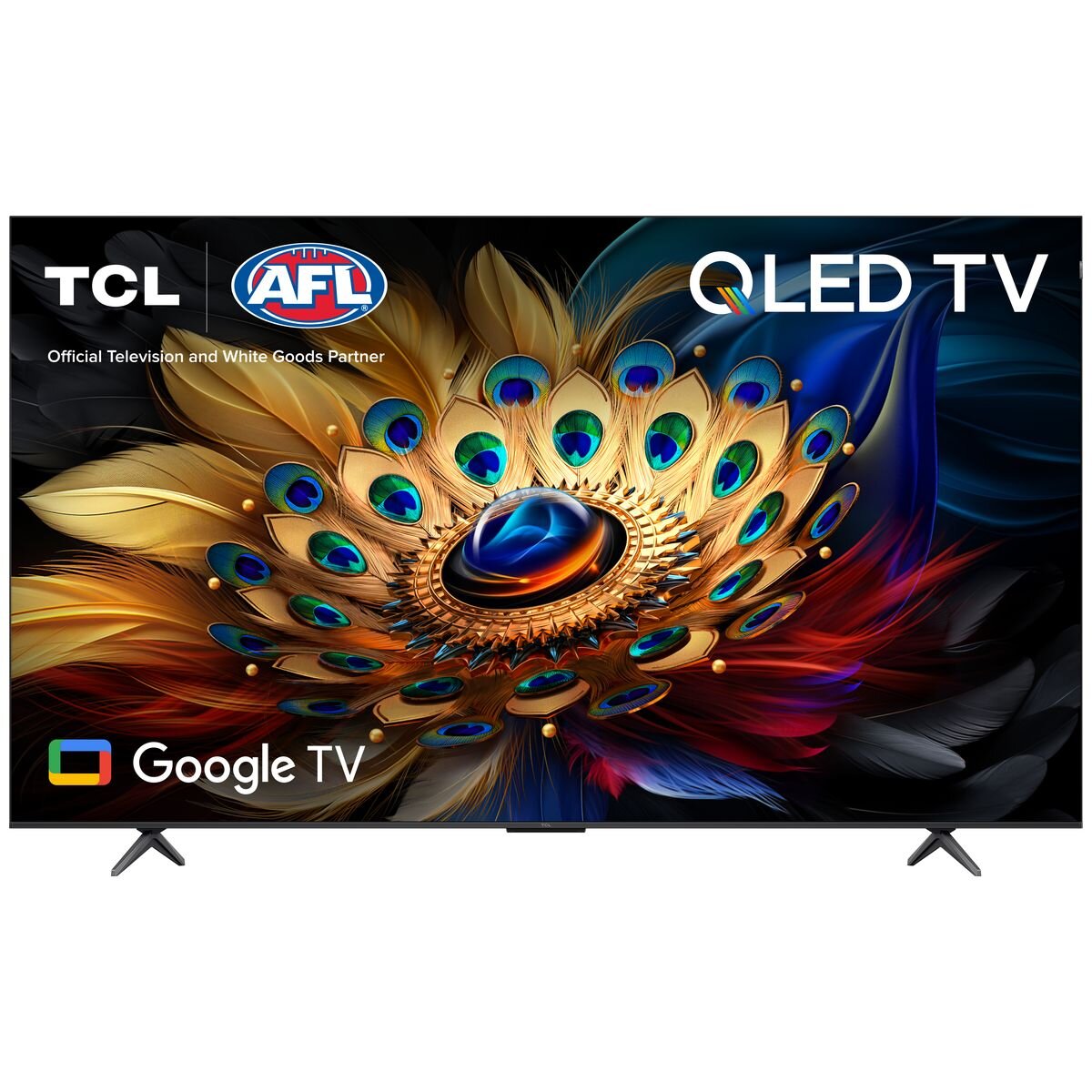 TCL 50C655 50-Inch 4K QLED Smart Google TV with Dolby Vision & HDR10+ - Perfect for Home Theater, Gaming & Streaming Netflix, Disney+