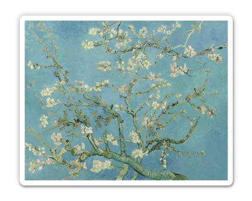Squiddy Almond Blossoms Vinyl Sticker Decal - Waterproof, Durable 3