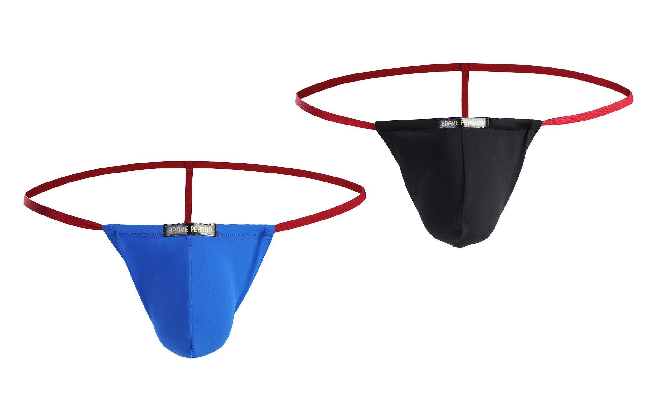 Swbreety Men's Low Rise G-String Thong Underwear - Breathable & Comfortable T-String Back Design - 3/5 Pack Multipack for Daily Wear, Gym & Intimate Moments