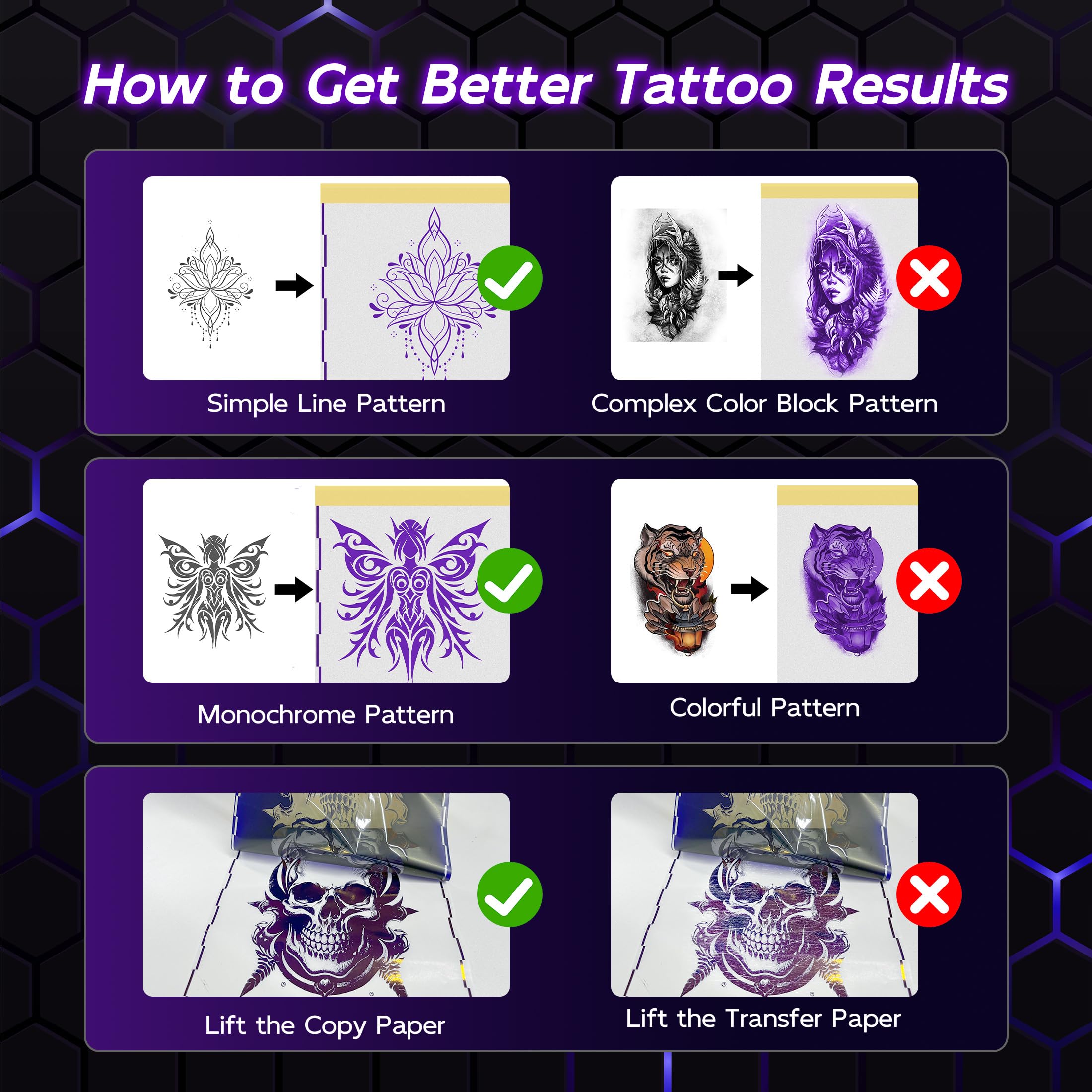 Itari A886 Wireless Tattoo Stencil Printer Kit with Bluetooth - Includes 10 Transfer Papers, Ideal for Beginners & Professional Tattoo Artists - Perfect for Permanent & Temporary Tattoo Designs at Home or Studio