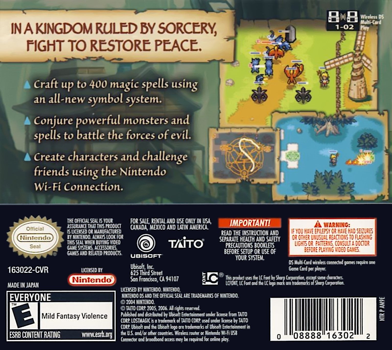 Used Lost Magic DS Video Games - Classic Nintendo DS RPG Adventure for Collectors & Gamers - Perfect for Retro Gaming & Nostalgic Fun