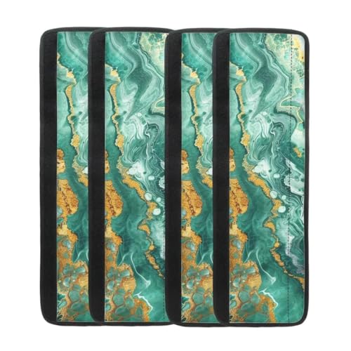 Teal Marble Print