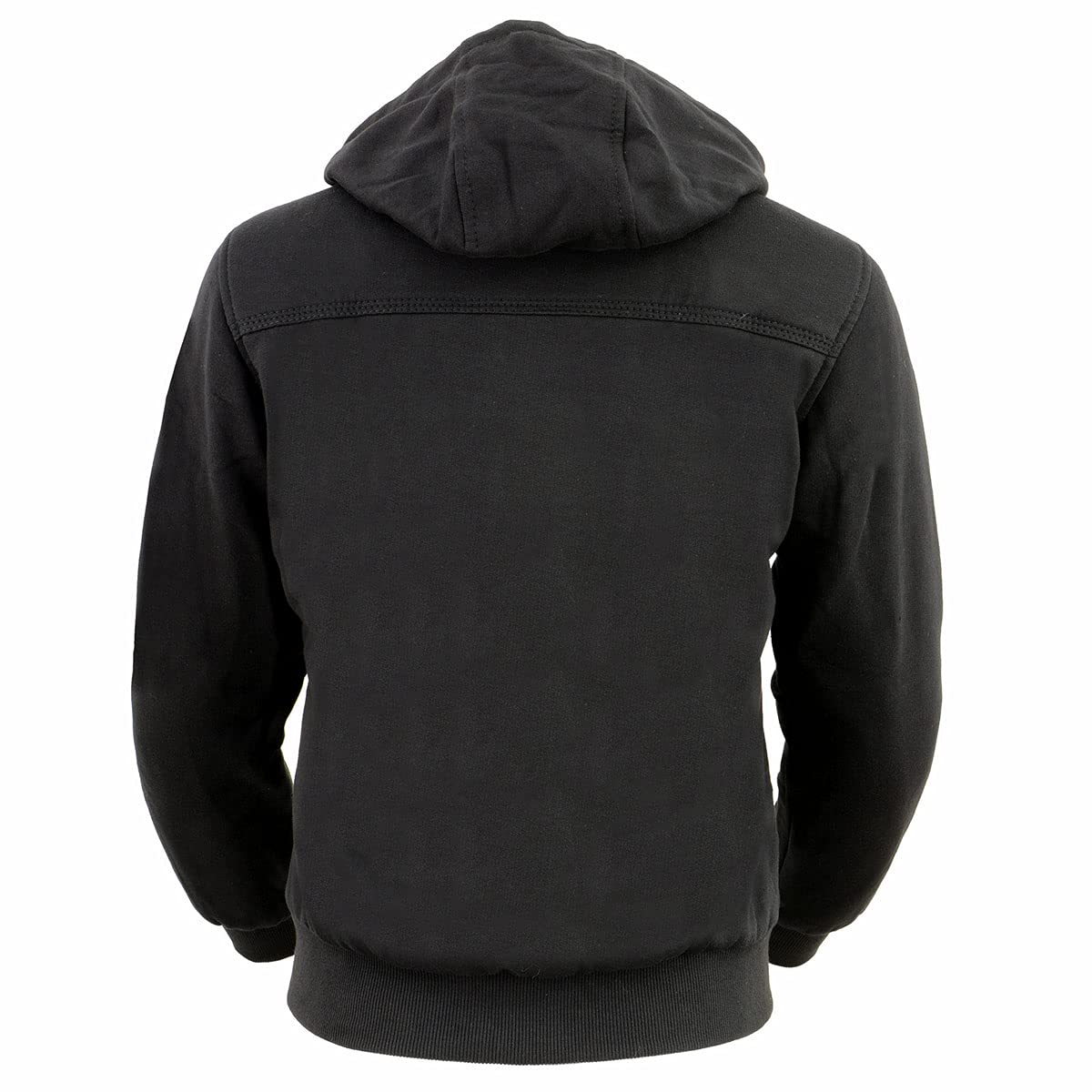 Nexgen Heat MPL2713SET Women's Black Heated Zip-Up Hoodie Jacket with Battery Pack - Warm Winter Outerwear for Hiking, Camping & Outdoor Sports