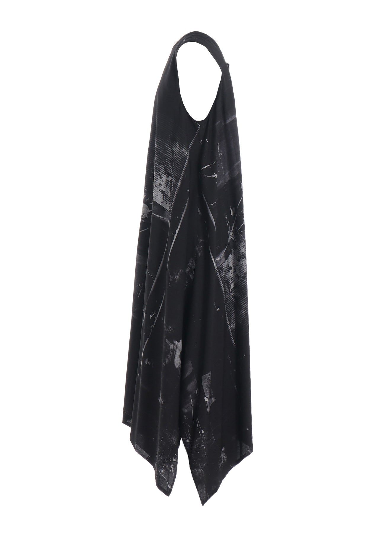 Cupro Blurry Flower Print Belted Tent Dress - Elegant Boho Chic Flowy Maxi Dress for Women | Perfect for Summer, Beach, and Casual Outings