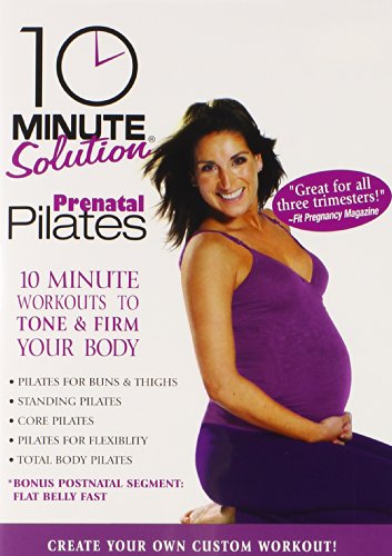 10 Minute Solution: Prenatal Pilates Workout DVD for Pregnant Women - Safe & Effective Exercise for All Trimesters, Perfect for Home Fitness & Relaxation