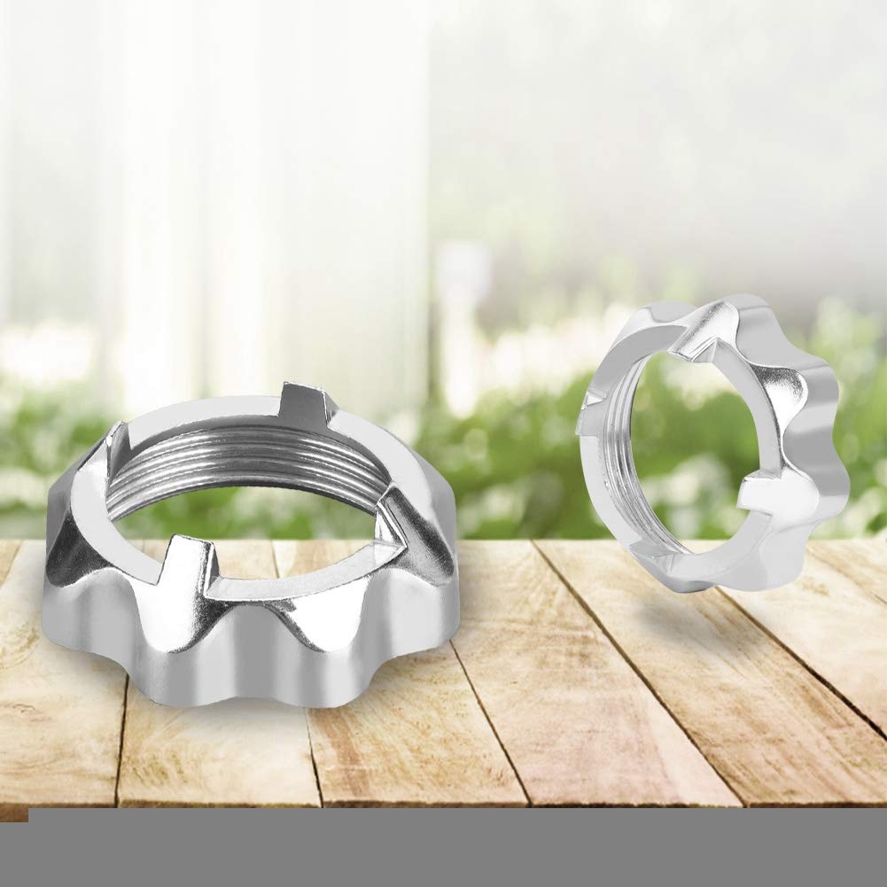 Stainless Steel Meat Grinder Parts - Durable & Easy to Install Nut for Electric Meat Mincers | Perfect for Home Kitchen Use, Food Processing & Sausage Making