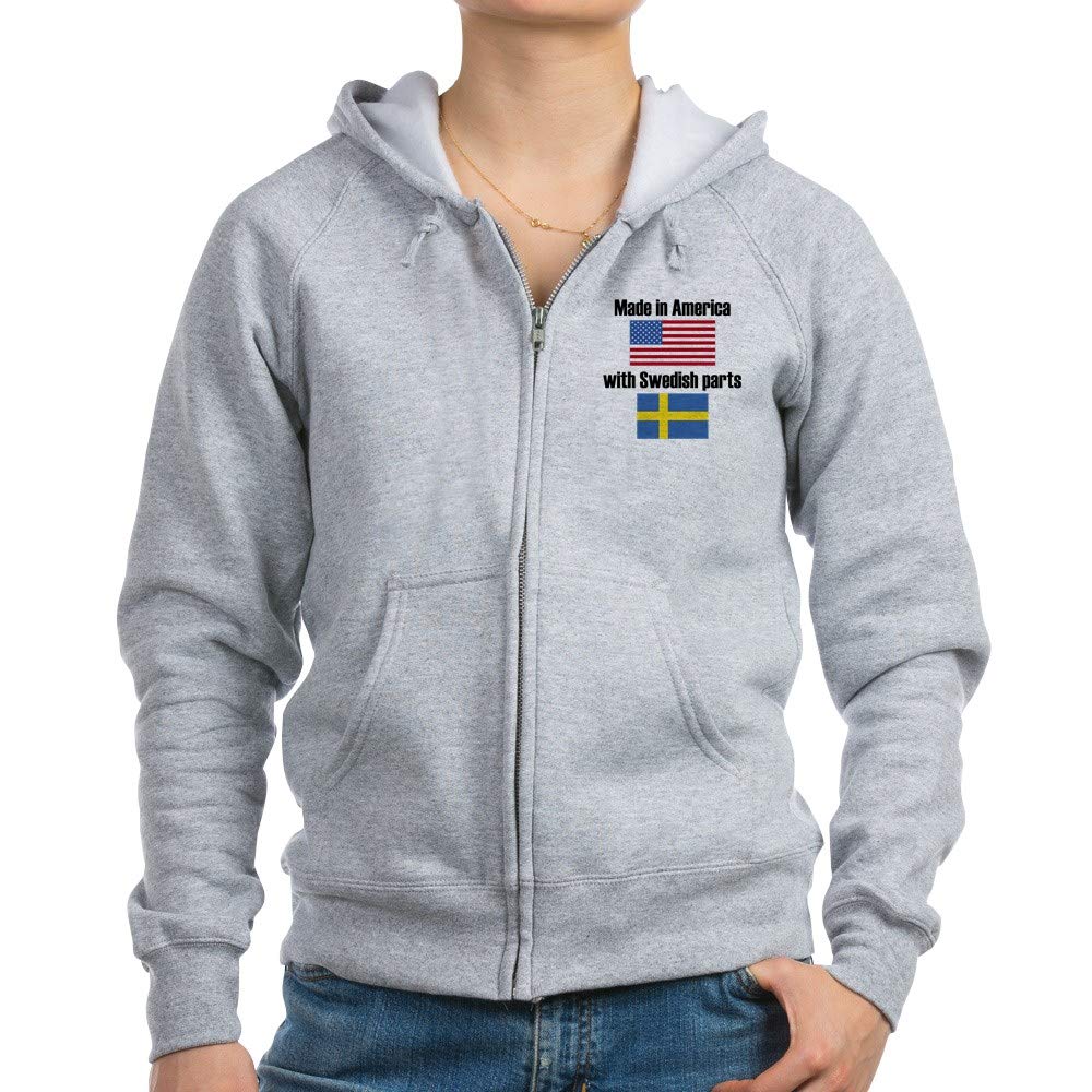 Made in America Swedish Parts Zip Hoodie - Comfortable & Stylish Pullover for Men & Women - Perfect for Casual Wear, Outdoor Activities & Travel