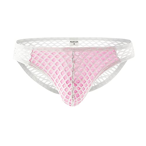 Sexy Men's Fishnet Underwear String Briefs Jockstrap - Gay Bikini Panties for Men - Perfect for Nightlife, Parties & Intimate Moments