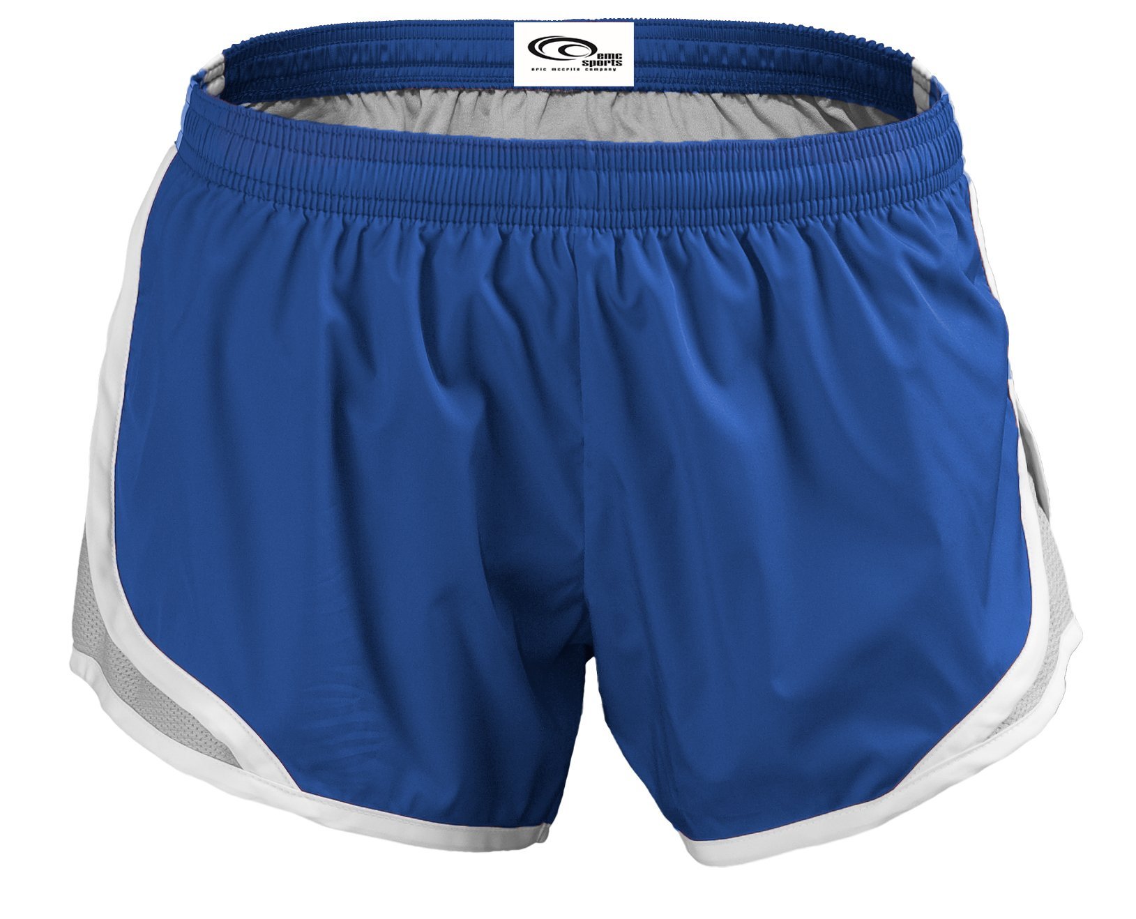 Momentum Athletic Shorts for Youth - Royal Blue & Silver - Small Size - Perfect for Running, Basketball, and Gym Workouts