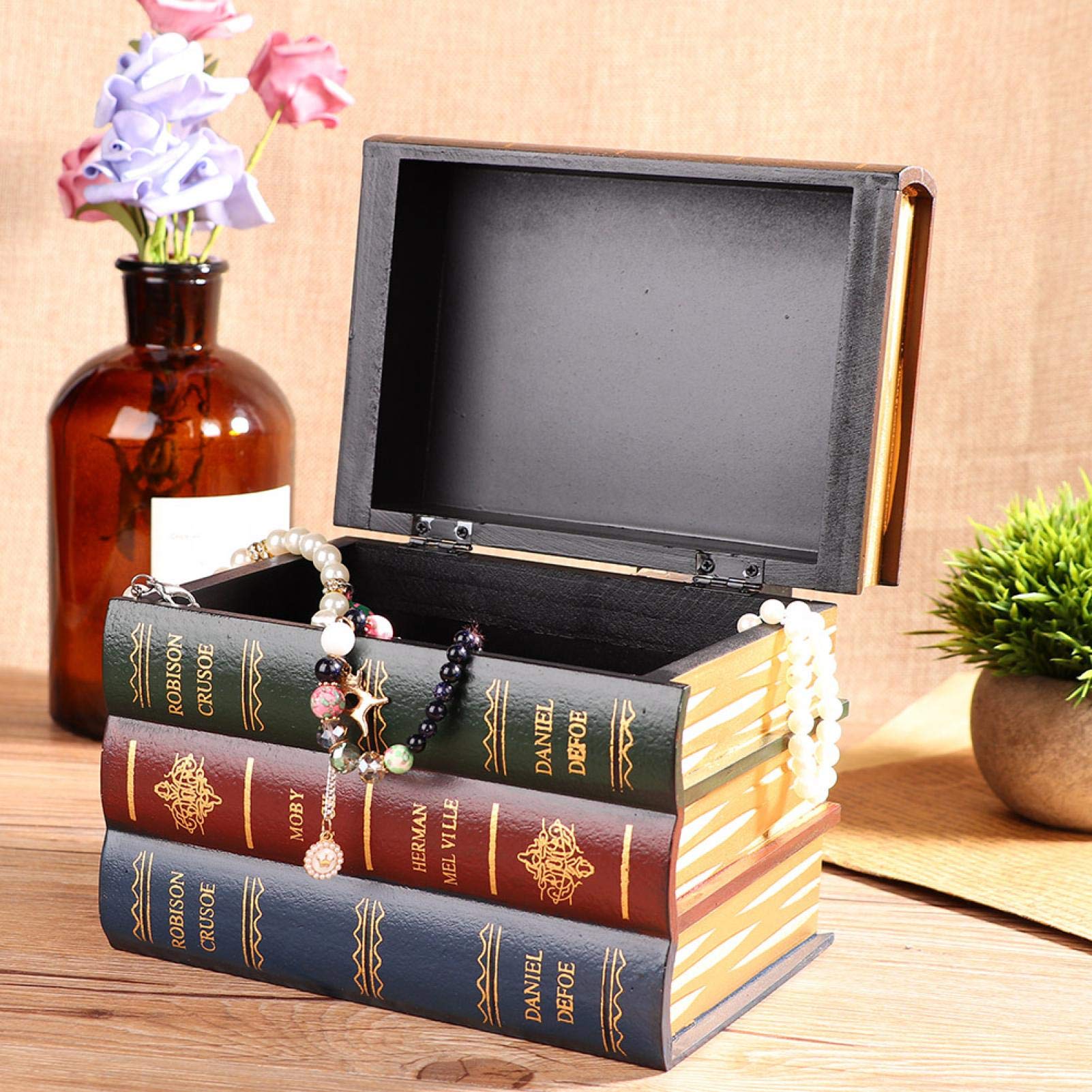 Large Capacity Storage Box Organizer - Decorative Jewelry Storage for Home & Office, Desktop Organization (Type C, Extra Large) - Perfect for Organizing Necklaces, Rings, and Small Belongings