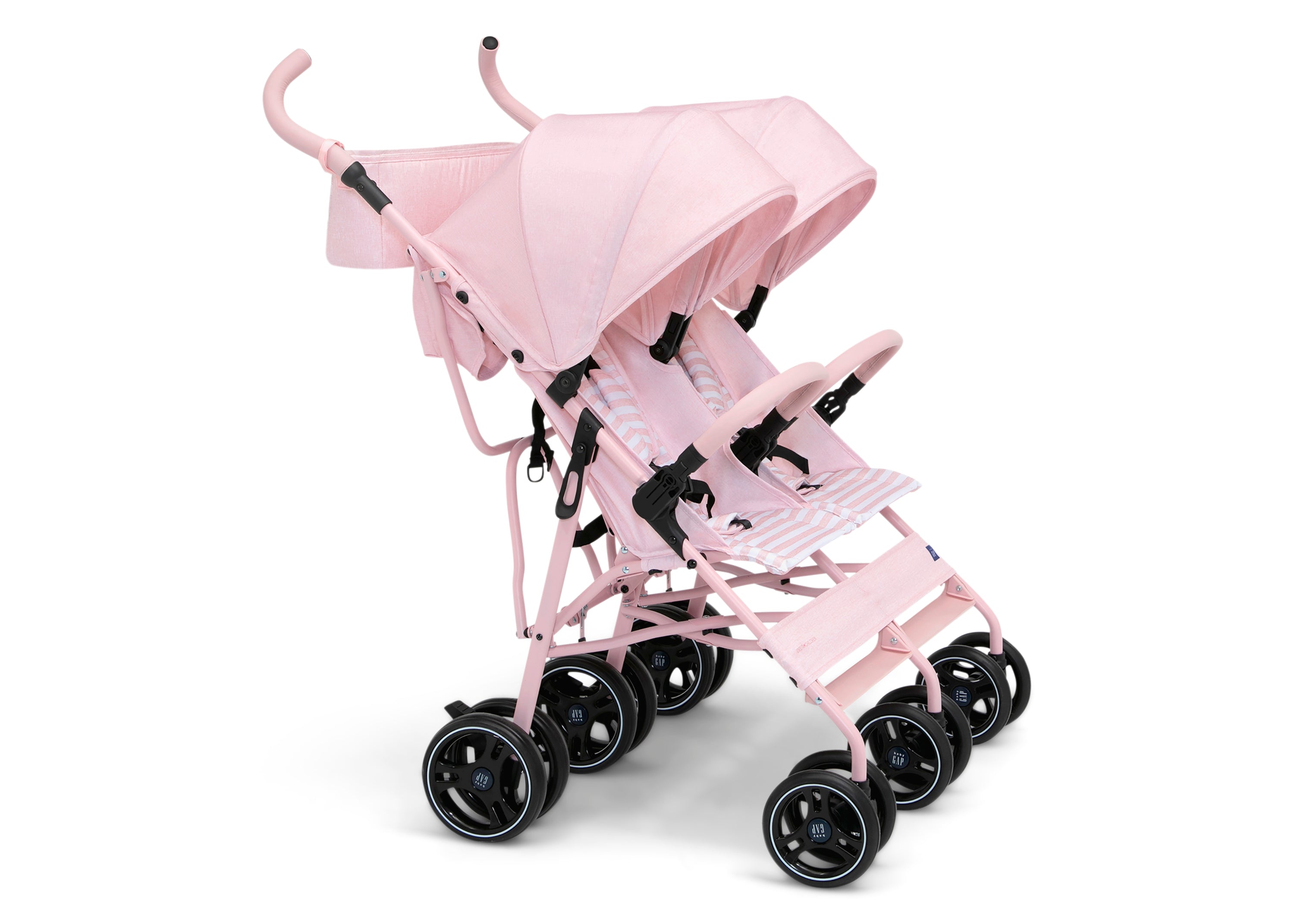 BabyGap Classic Parent Organizer for Double Stroller - Convenient Storage for Diapers, Bottles & Essentials - Perfect for Shopping, Travel & Family Outings