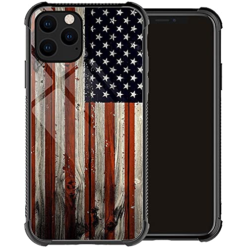 Red Wood USA Flag