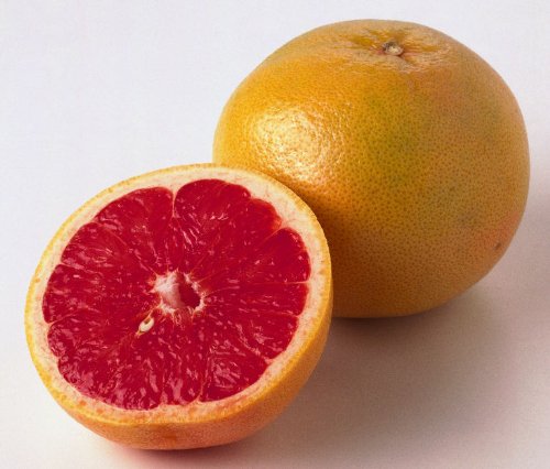 Fresh Red Grapefruit - Juicy Citrus Fruit for Healthy Snacks, Salads & Juicing - USDA Certified Organic Produce (1 Each) - Perfect for Breakfast, Detox Drinks & Gift Baskets