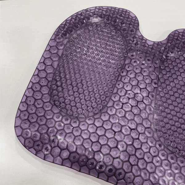 CarePlus Ergonomic Gel Seat Cushion for Pressure Relief - Comfortable Office Chair & Car Seat Pad for Back Pain, Sciatica, Tailbone Support - Perfect for Home, Work, Driving & Wheelchair Use