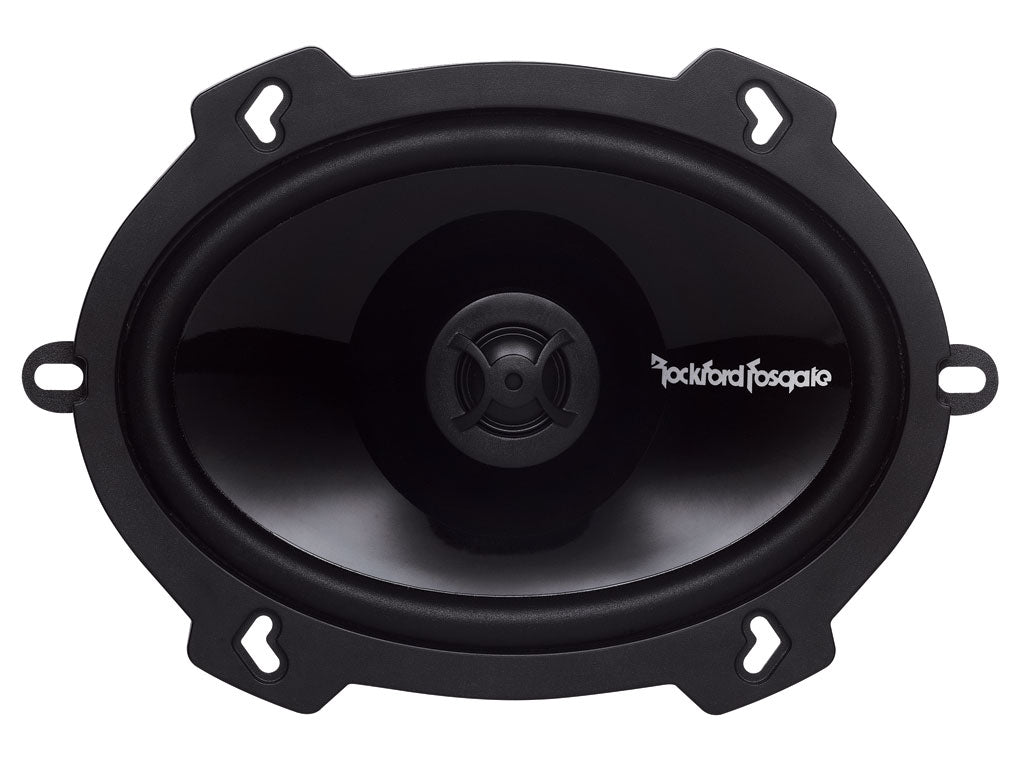 Rockford Fosgate P1572 6.5-Inch 2-Way Full-Range Coaxial Car Speaker - High-Performance Audio for Cars, Trucks & SUVs - Perfect for Upgrading Factory Sound System & Enhancing Music Experience on the Road