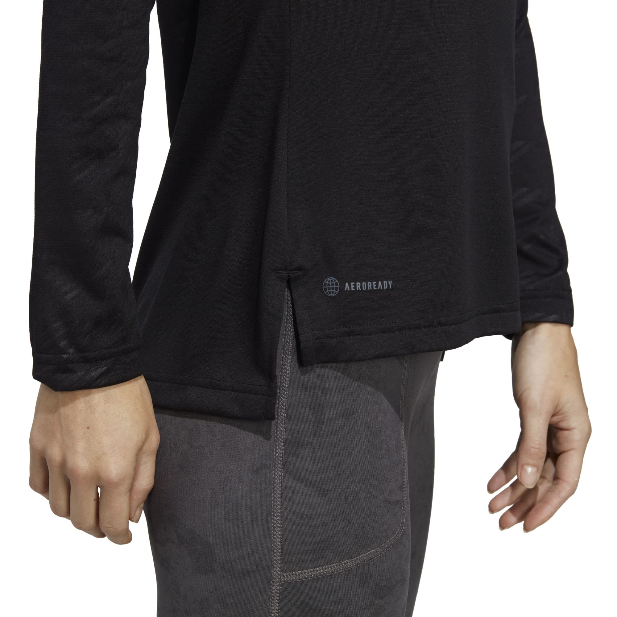 Adidas Women's MT Wander Shirt - Lightweight Hiking & Outdoor Performance Top for Trail Running & Camping