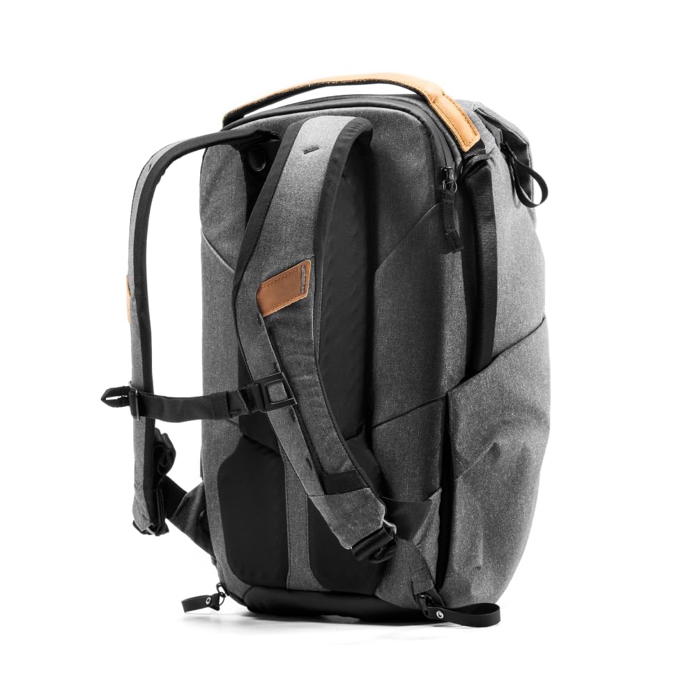 Peak Design Everyday Backpack V3 30L - Waterproof Camera Bag & Laptop Backpack with Tablet Sleeve - Durable Travel Backpack for Photographers & Commuters - BEDB-30-CH-3 (Charcoal) - Perfect for Urban Adventures, Work Commutes & Outdoor Photography